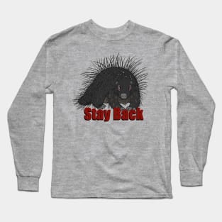 Social Distancing Porcupine Long Sleeve T-Shirt